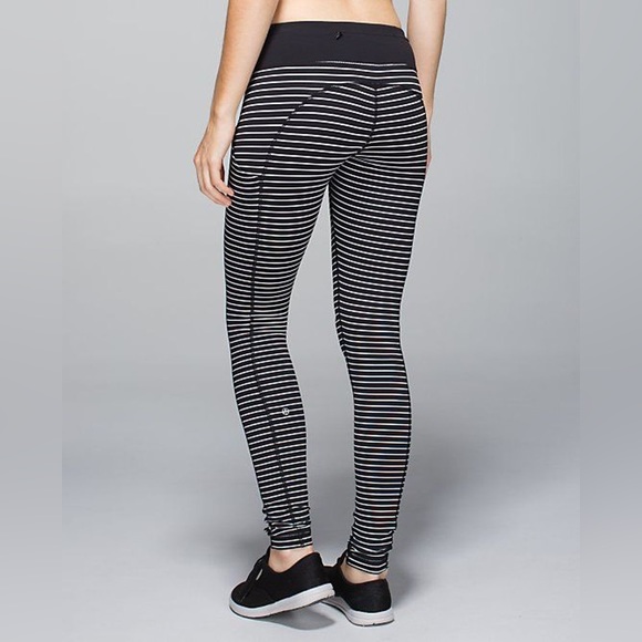 Lululemon Parallel Stripe Speed Tight + Tank - Picture 14 of 15